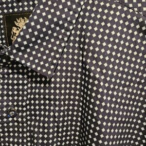 English Laundry Blue With Diamond Print Size‎ XL